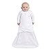 100% Cotton Sleepsack Swaddle Platinum Series, Pale Grey Twinkle, Newborn