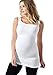 Blanqi Bodystyler Belly Support Maternity Support Tank Top - White - Medium