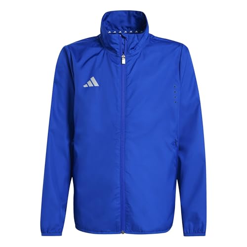 adidas Unisex Kids Team Wind.Rdy Coat, team royal blue/REFLECTIVE SILVER, 9-10 Years