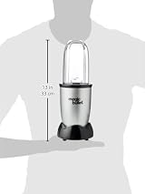 NutriBullet 01485 Magic Bullet Blender 4-Piece Silver view 6