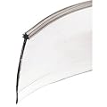 Shower Door Bottom Sweep, 1/8"x 1-5/16"x 36" , Clear Vinyl