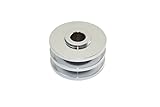 Pirate Mfg Chrome Steel Double Groove Alternator
