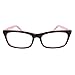 DALIX Womens Glasses Frames Black Pink Eyeglasses 51-16-135