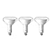 Philips LED Dimmable BR40 Soft White Light Bulb with Warm Glow Effect 800-Lumen, 2700-2200-Kelvin, 10-Watt (65-Watt Equivalent), E26 Base, Frosted, 3-Pack