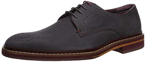 Ted Baker Men's Zigee Oxford, Charcoal, 11 Regular US