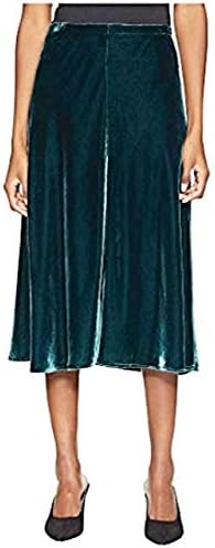 eileen fisher velvet bias skirt