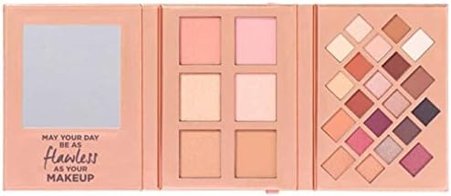 Ulta 3 Sided Eye & Face Palette includes 21 Eye Shadows, 2 Blushes, 2 Highlighters and 2 Bronzers