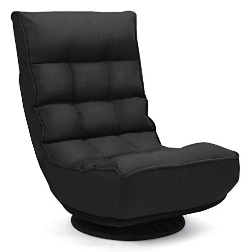 Giantex 360 Degree Swivel Gaming Chair 4 Position Adjustable Folding Floor Chair 330lb Spring Support Comfortable Padded Backrest Lazy Sofa Chair #video #rocker #gaming #chair #review Giantex 360 Degree Swivel Gaming Chair 4 Position Adjustable Folding Floor Chair 330lb Spring Support Comfortable Padded Backrest Lazy Sofa Chair