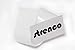 Strenco 2 Inch Self Adhesive Hook and Loop - 5 Feet - Sticky Back - White Tape Fastener