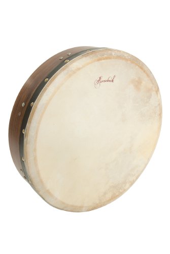 image for Roosebeck Tunable Sheesham Bodhran, Rosewood, Cross-Bar 14 inches by 3