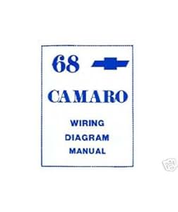 Amazon.com: 1968 Chevrolet Camaro Electrical Wiring Diagrams Schematics