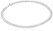 Amazon Essentials Sterling Silver Interlocking Geometric Link Bracelet, (previously Amazon Collection)