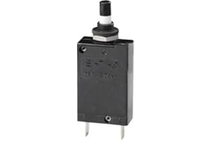 E-T-A Circuit Protection and Control 2-5700-IG1-P10-2.5A, Circuit Breaker; Therm; Push; Cur-Rtg 2.5A; Panel; 1 Pole; Vol-Rtg 250/28VAC/VDC