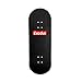 Exodus Box Logo Fingerboard Deck (Black, 33mm)