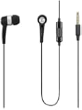 GTMax Black 3.5mm Metal Stereo Headset Handsfree Soft Gel Earbud with Microphone for Apple iPhone 3G S / iPhone 3G / iPhone 1st Generation