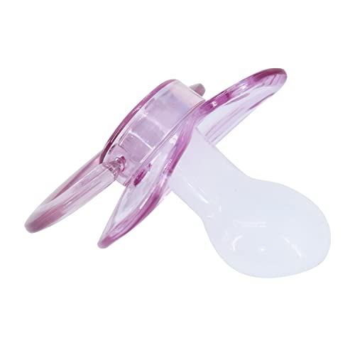 Adult Sized Pacifier Candy Cute Baby Pacifiers (Transparent Pink