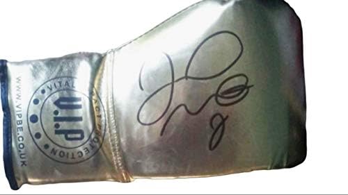 Floyd Mayweather Jr. VIP Gold Autographed Boxing Gloves