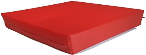 Insula Sana Game Pad Game Pad, Exercise Floor Mats GYM Garage Mat Floor Pad Crawling Mat Fall Protection Mat (80 x 200 x 5 cm Red Faux Leather)