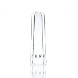 Purr Smokey Pre-Roll Tip - Improve Your Smoking Experience with This High Quality Glass Filter Tip for Tastier Flavor & Smoother Hits! Easily Cleaned & 100% Reusable Great for Hand Rolls (Clear)