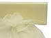 BalsaCircle 54-Inch x 40 Yards Ivory Sheer Organza Fabric by The Bolt - Wedding Party DIY Sewing Craft Draping Supplies