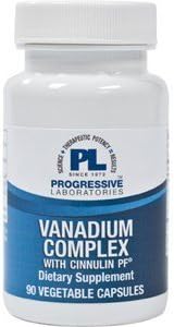 Progressive Labs - Vanadium Complex w/ Cinnulin PF 90c by Progressive Labs