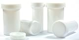 0.5oz White Plastic Ointmant Jars with Lids -(48Pcs/box)