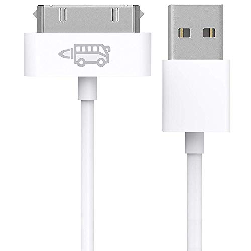 RocketBus Charger Cable Cord for iPhone Old Older Classic 3 3S 4 4S iPod 1 2 3 4 Generation iPad 2nd 3rd Gen