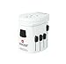 Skross Pro-World & USB Travel Adaptor, White