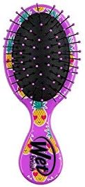 WetBrush Mini Happy Hair UltraSoft Bristles Travel Perfect Brush Suitable for All Hairtypes Smiley Pineapple - Image 5
