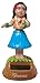 KC Hawaii Hula Dancing Solar Dashboard Doll 4.25