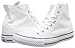 Converse Chuck Taylor All Star Canvas High Top,Optical White, 10 Women/8 Men