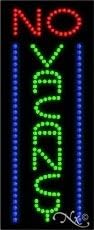 No Vacancy LED Business Sign 27" Tall x 11" Wide x 1" Deep