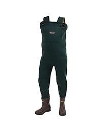 Frogg Toggs Anfibio Neopreno Bootfoot Cofre zancudo, suela gruesa o de fieltro