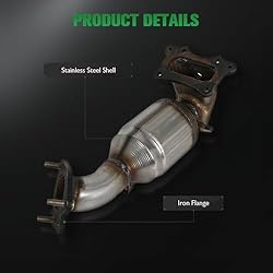 SCITOO 16827 Front Catalytic Converter Fit For