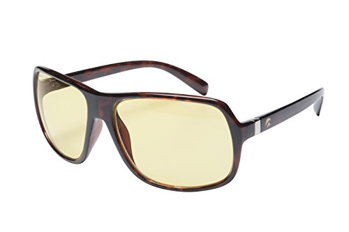 Eagle Eyes NIGHT-LITE NAVIGATOR NIGHT DRIVING Glasses- Tortoise