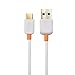 Cable Matters 3-Pack USB to USB C Charging Cable 6.6 ft with 3A Fast Charging in White for iPhone 16/15, Samsung Galaxy S23 Ultra, S23, S22 Note 20, LG G8, Google Pixel 7a, iPad Pro, Nintendo Switch