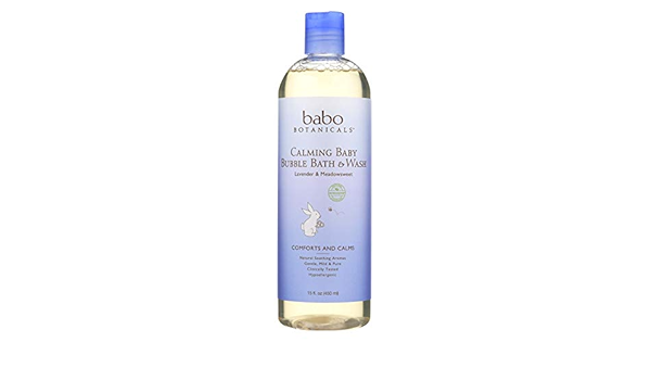 babo botanicals calming shampoo bubble bath