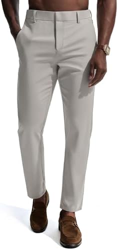 Amazon.com: PJ PAUL JONES Golf Pants for Men Casual Slim Fit Stretch Dress Pants Elastic Waist Tapered Trousers for Daily Beige Gray S : Clothing, Shoes & Jewelry Amazon.com: PJ PAUL JONES Golf Pants for Men Casual Slim Fit Stretch Dress Pants Elastic Waist Tapered Trousers for Daily Beige Gray S : Clothing, Shoes & Jewelry