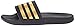 adidas Men's Adilette SC, Core Black/Gold Metallic/Core Black, 11