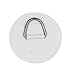 YYST 1 pcs Stainless Steel D-Ring Pad PVC D Patch for PVC Inflatable Boat Raft Dinghy Kayak SUP