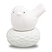 Lively Breeze Little Bird Nest, Non-Electric Ceramic Diffusers for Essential Oils and Aromatherapy Fragrance, White Ceramic Diffusers in Car or Bathroom and Desk Office Decor, White Vasethumb 3