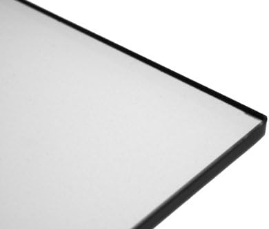 Formatt Hitech Glass 4x5.65" (100x144mm) Black Supermist 1/8 diffusion filter for video, broadcast and cinema production comparable with Tiffen Black Pro-Mist
