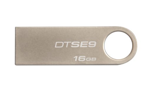 Kingston DataTraveler SE9 Memoria USB Portatile 16 GB, USB 2.0 [Imballaggio apertura facile di Amazon]