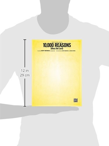 10,000 Reasons (Bless The Lord): Piano/Vocal/Guitar (Sheet) (Original Sheet Musi (9780739091326)