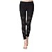 Beepeak Women's Mesh Workout Tights Gym Sports Yoga leggings XL Black