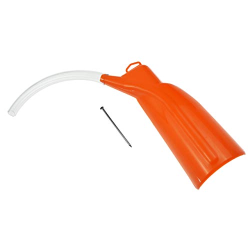 Rebacker Drip-Free Oil Fliter Funnel Oil Change Kit for Harley Davidson Motorcycles Sportster Dyna Touring Orange