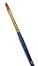 Art Brush Set-10 Piece Golden Nylon-Watercolor and Acrylic Detail Paint Brushes-Short Handle-Model Painting-Face Painting-Paint by by Numbers-Ceramics-Any Detail Painting
