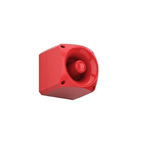 KPS 202100570 Acustica Signage and Bright, 9 – 60 VDC Tension, 330 MA Consumption, Xenon light, 60 FPM Type, 113 dB Sound, 66 IP, 136.2 mm Height, 173 mm width, Red