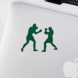Transparent Decal Stickers of Boxers Boxing