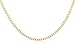 14K Yellow Gold 2mm Cuban Chain - 16
